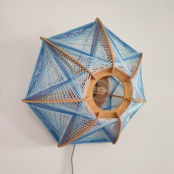 Ceiling Aplica Ombre Blue